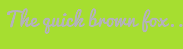 Image with Font Color B4B3B9 and Background Color A6DE30
